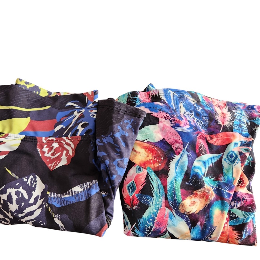 Dona Jo Skirt Skorts Lot Of 2 Size 2 Large Multicolor Tennis Pickleball Golf